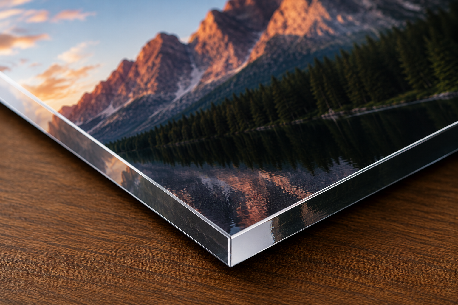 Premium Acrylic full product photo showing the glossy acrylic finish