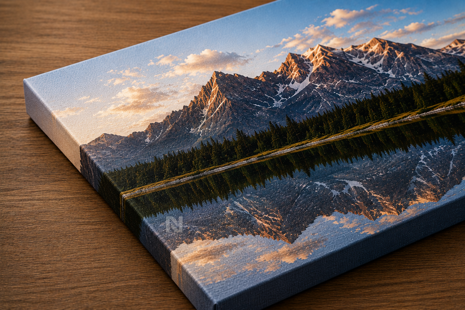 Artistic Canvas full product photo showing the wrapped canvas print